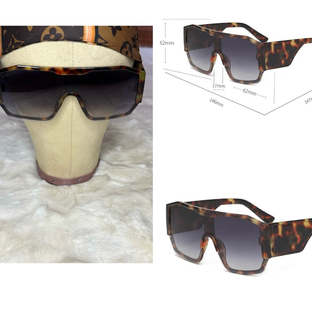 Tortoise Shell Oversized Sunglasses